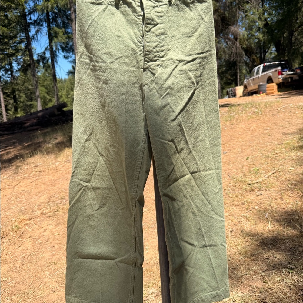 Jesse Kamm Mint Green Sailor pants